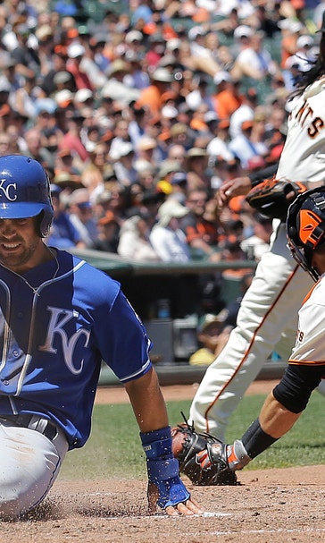 Royals rough up Cueto, beat Giants 7-2 for fourth straight win